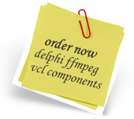 Order Delphi FFmpeg VCL Components